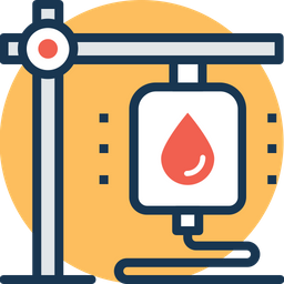 Bluttransfusion  Symbol