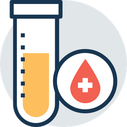 혈액 검사  아이콘