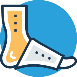 Bandaged Foot  Icon