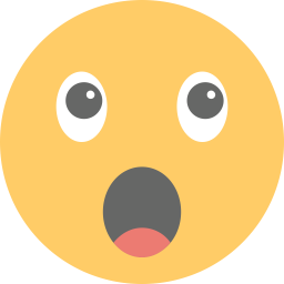 Astonished Face  Icon