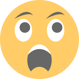 Astonished Face  Icon