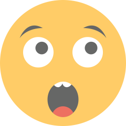 Astonished Face  Icon