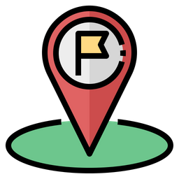 Check Point Golf Hole Favourite Icon