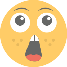 Astonished Face  Icon