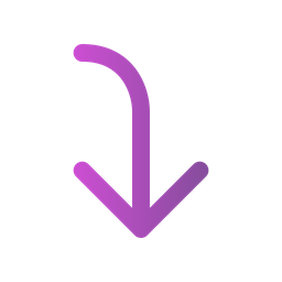 Arrow To Down Left  Icon