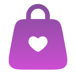 Bag Heart  Icon