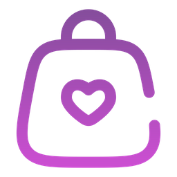 Bag Heart  Icon