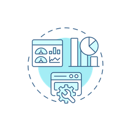 Data visualization tools  Icon