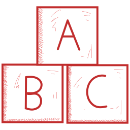 Abc block  Icon