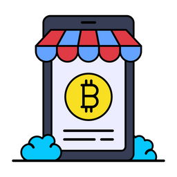 Bitcoin shop  Icon