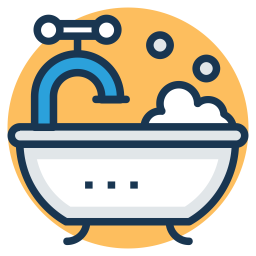 Badewanne  Symbol