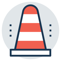 Construction Cone  Icon