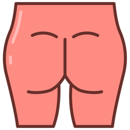 Buttock  Icon