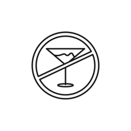 No Alcohol  Icon