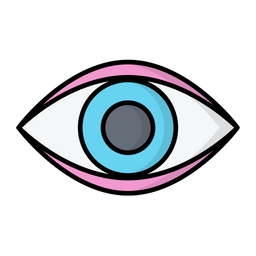 Depressed eye  Icon