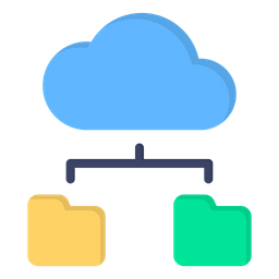 Cloud storage  Icon