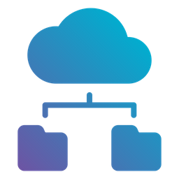 Cloud storage  Icon