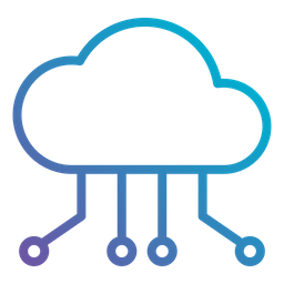 Cloud computing  Icon