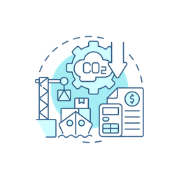 Carbon pricing  Icon