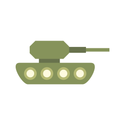 Tanque Guerra Batalha Ícone