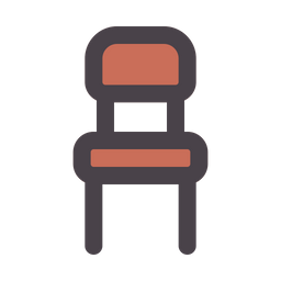 Chair, seat, comfort, furniture, furniture and household  Icon