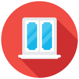 Casement Window  Icon