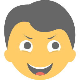 Boy Laughing  Icon