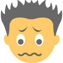 Emoji confuso  Ícone