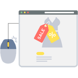 Online sale  Icon