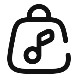 Bag music  Icon