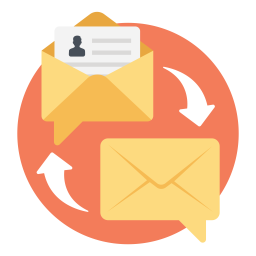 Email Communication  Icon