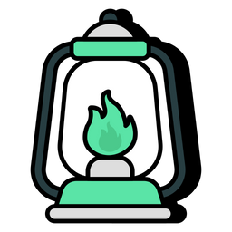 Camping Lamp  Icon