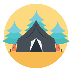 Camping  Icon