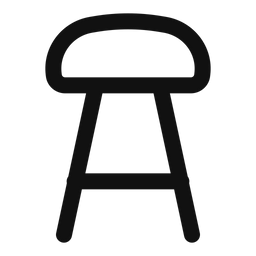 Bar chair  Icon