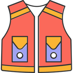 Life Jacket Bulletproof Jacket Flak Jacket Icon