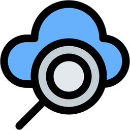 Cloud Search  Icon