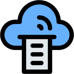 Cloud File  Icon