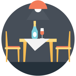 Candlelight Dinner  Icon