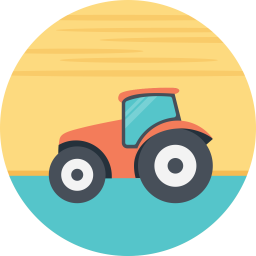 Agricultural Tractor  Icon