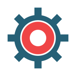 Desenho de roda dentada  Ícone