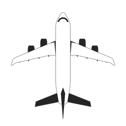 Flying plane  Icon