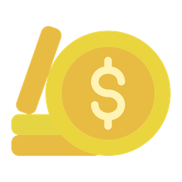 Dollar coin  Icon