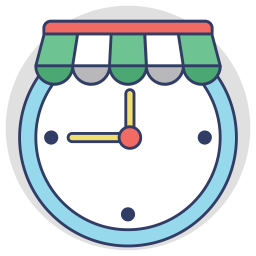 Shopping Time Sale Icon