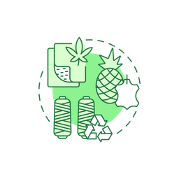 Eco friendly materials  Icon