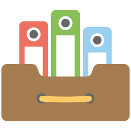 Binder Storage  Icon