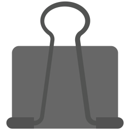 Binder Clip  Icon