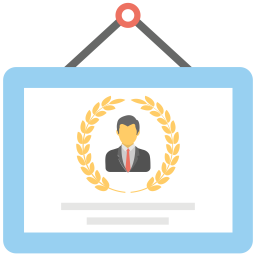 Business Certificate  Icon