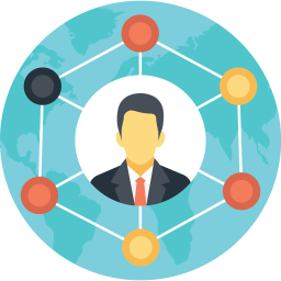 Business Network  Icon