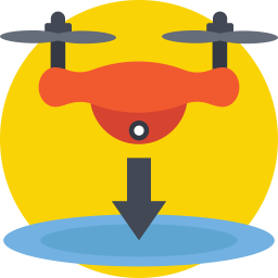 Drone Landing Pad  Icon