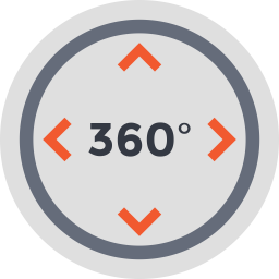 360-Degree  Icon